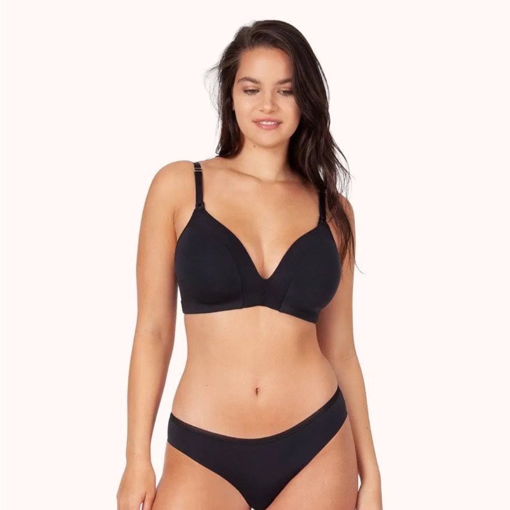 Lively The Mesh Trim Bra | Size 34c